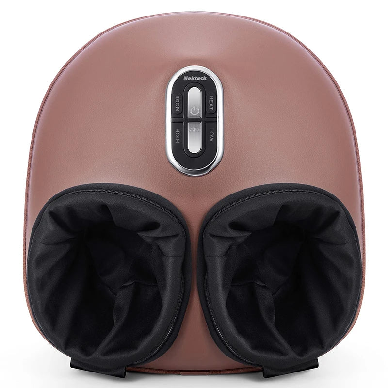 Nekteck Foot Massager Air Compression Heating Shiatsu Kneading Roller