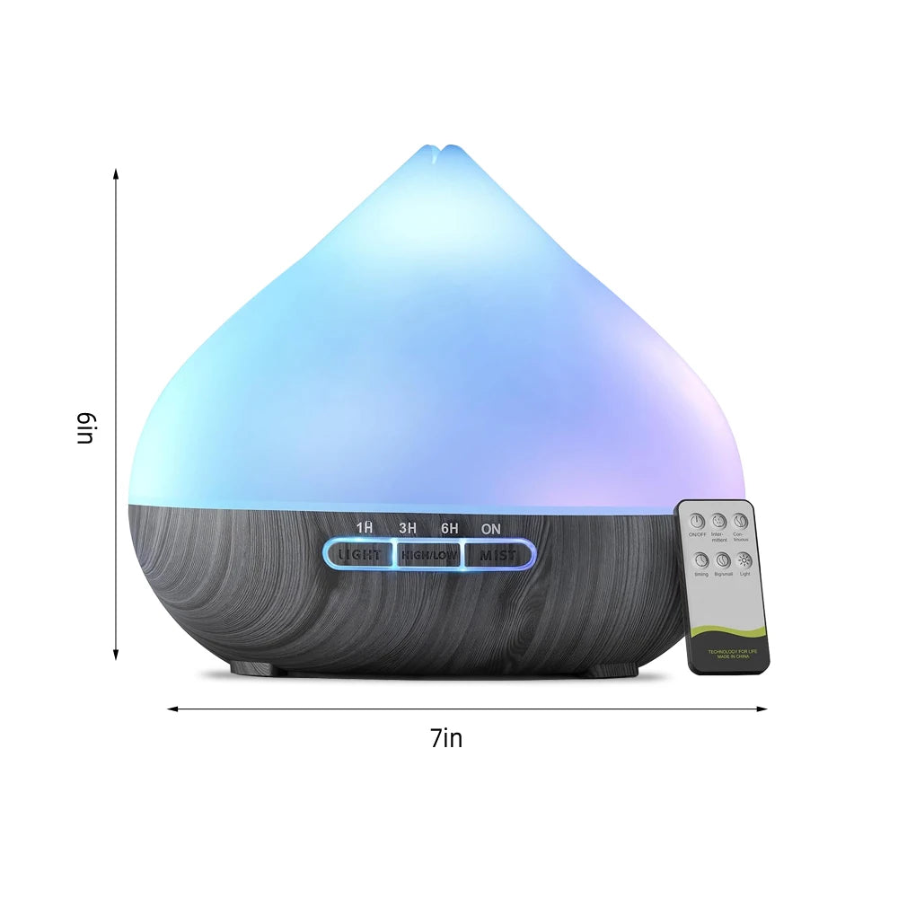 LISM Aroma Diffuser 6 Oil Set Remote Control Timer