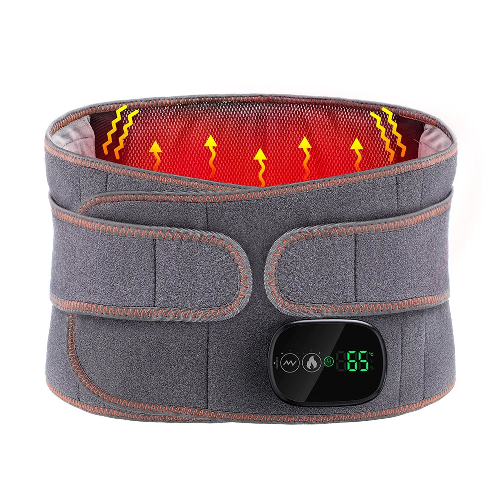 Hailicare Heating Massager Belt With Vibration And Hot Compress