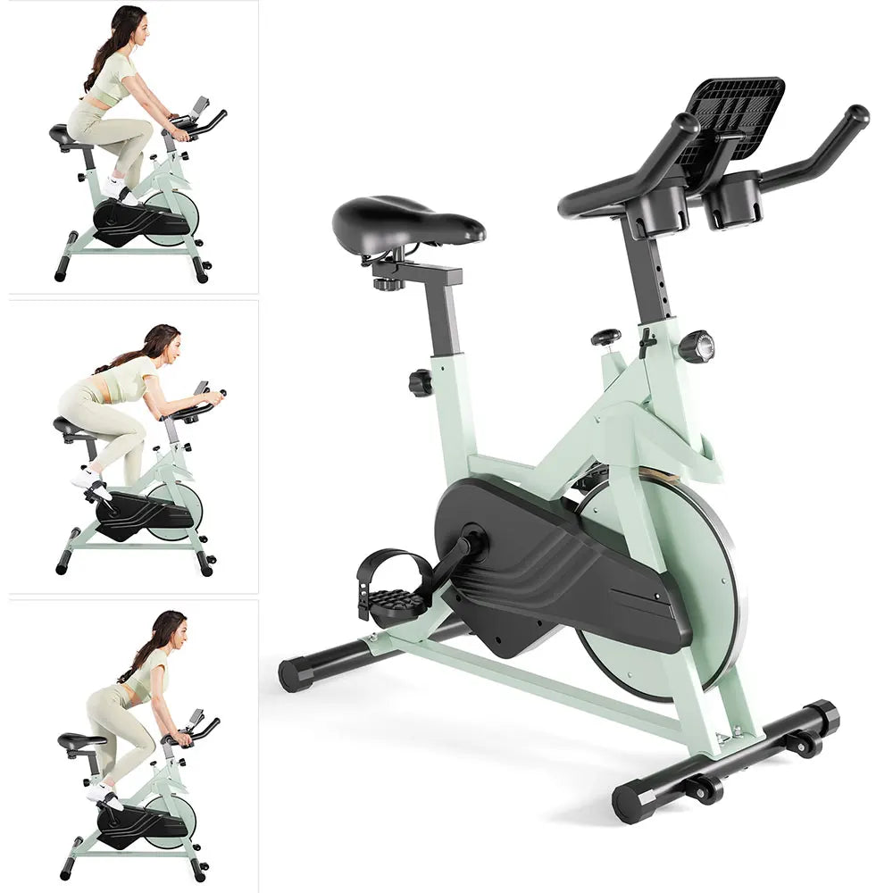 Superun Magnetic Resistance Low Noise Exercise Bike For Home Gym