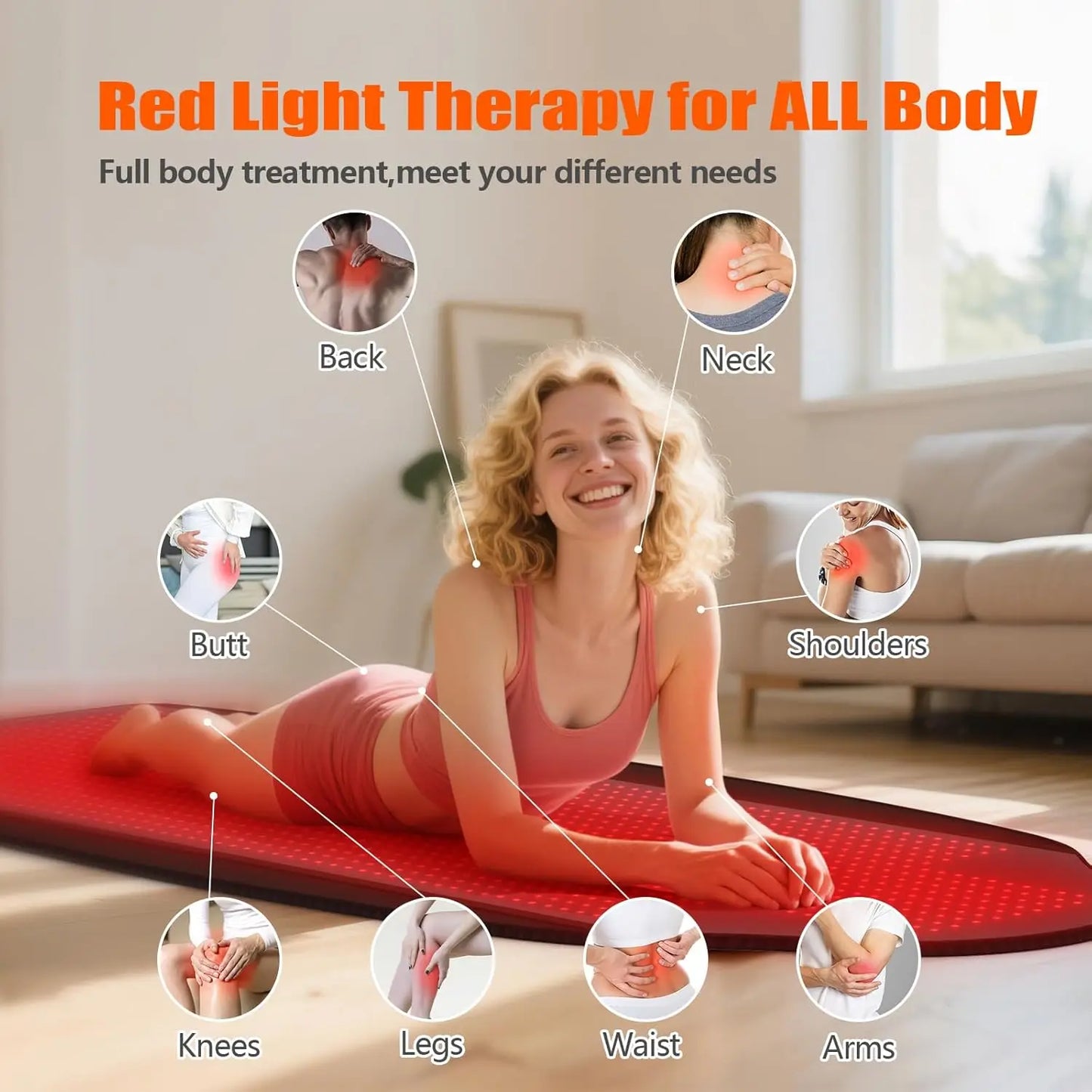 KTSD Red Light Therapy Belt Body Anti Aging Skin Care
