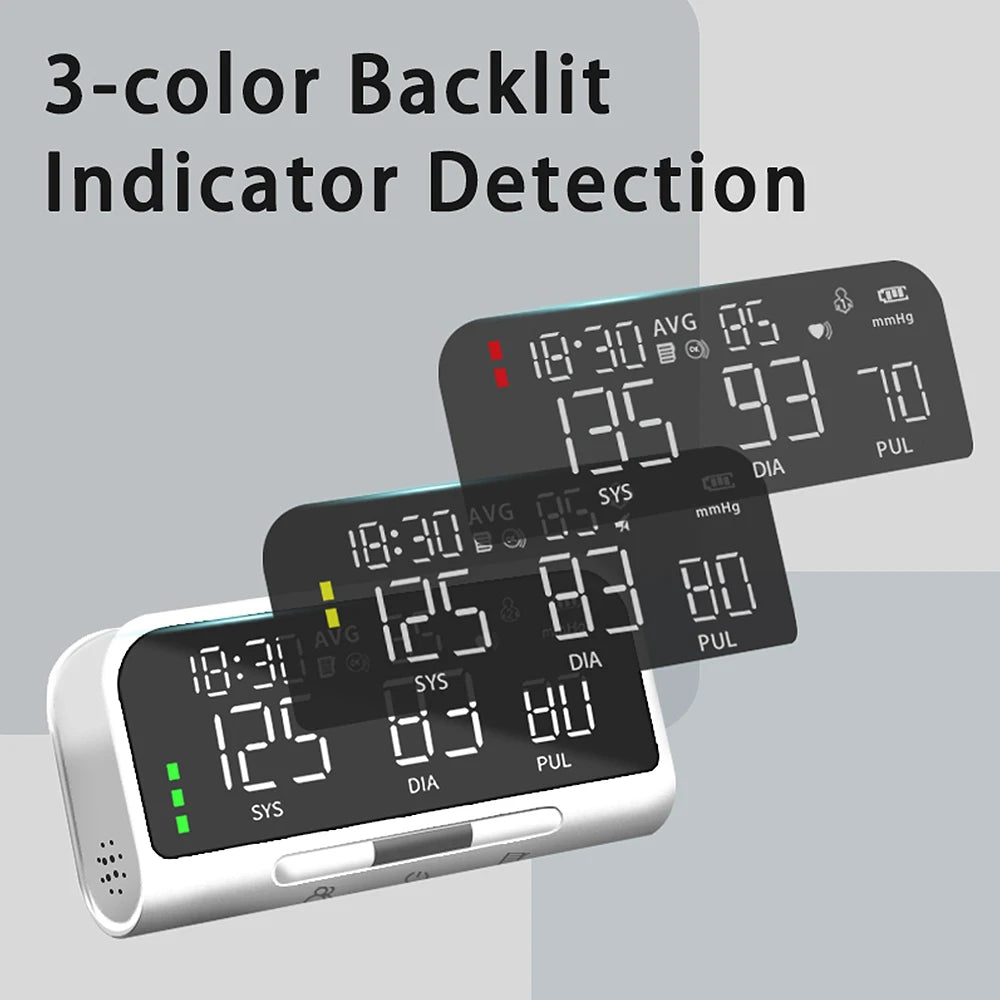 Schbit Digital Blood Pressure Monitor With Intelligent Voice Feedback