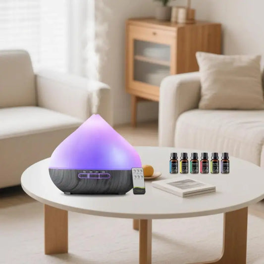 LISM Aroma Diffuser 6 Oil Set Remote Control Timer