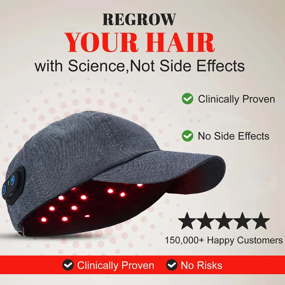 Astarexin Infrared Hair Growth Cap 660nm 850nm Red Light Therapy