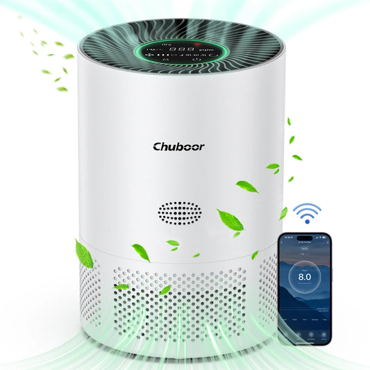 Chuboor H13 True HEPA Air Purifier Smoke Dust PM25
