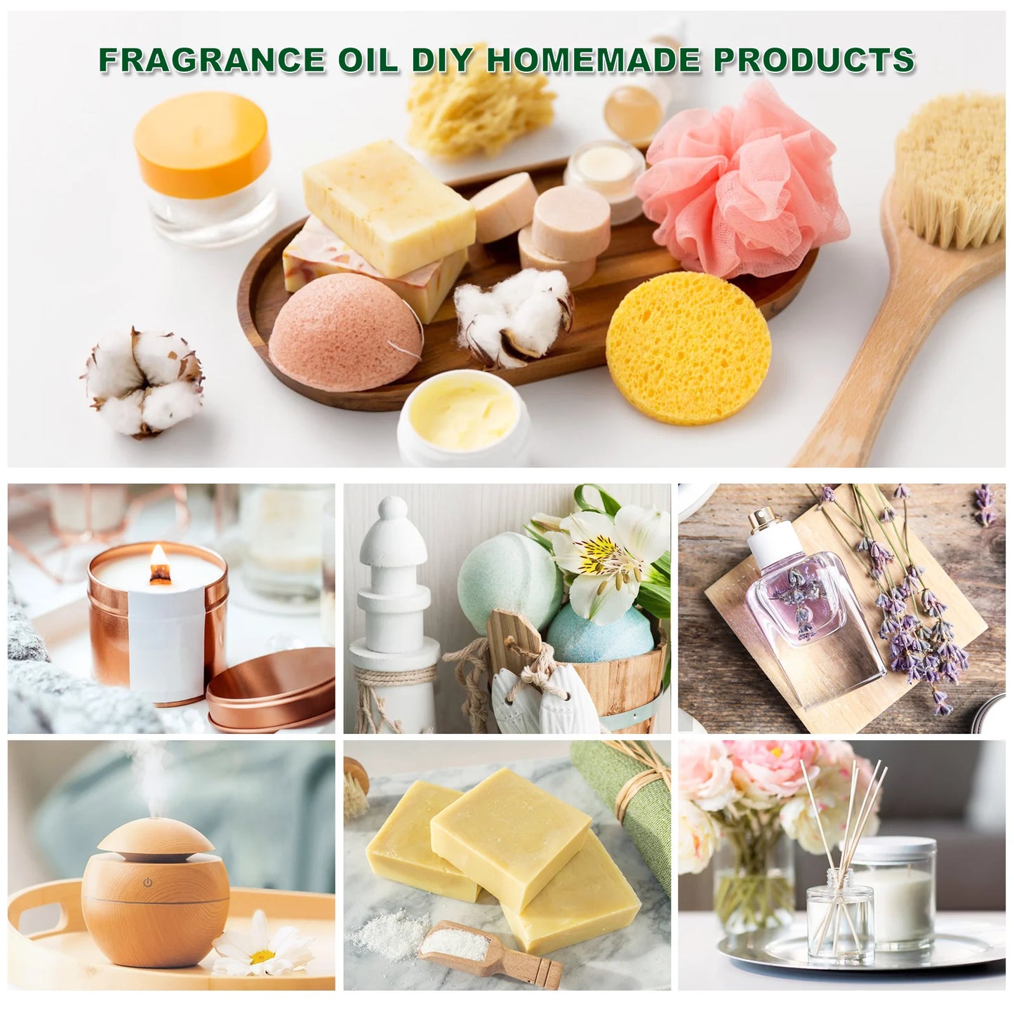 MAYJAM Essential Oils For Humidifier Diffuser Scented Candles