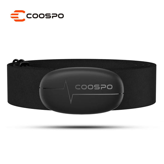 COOSPO Chest Heart Rate Monitor Strap Bluetooth ANTPlus Garmin Wahoo