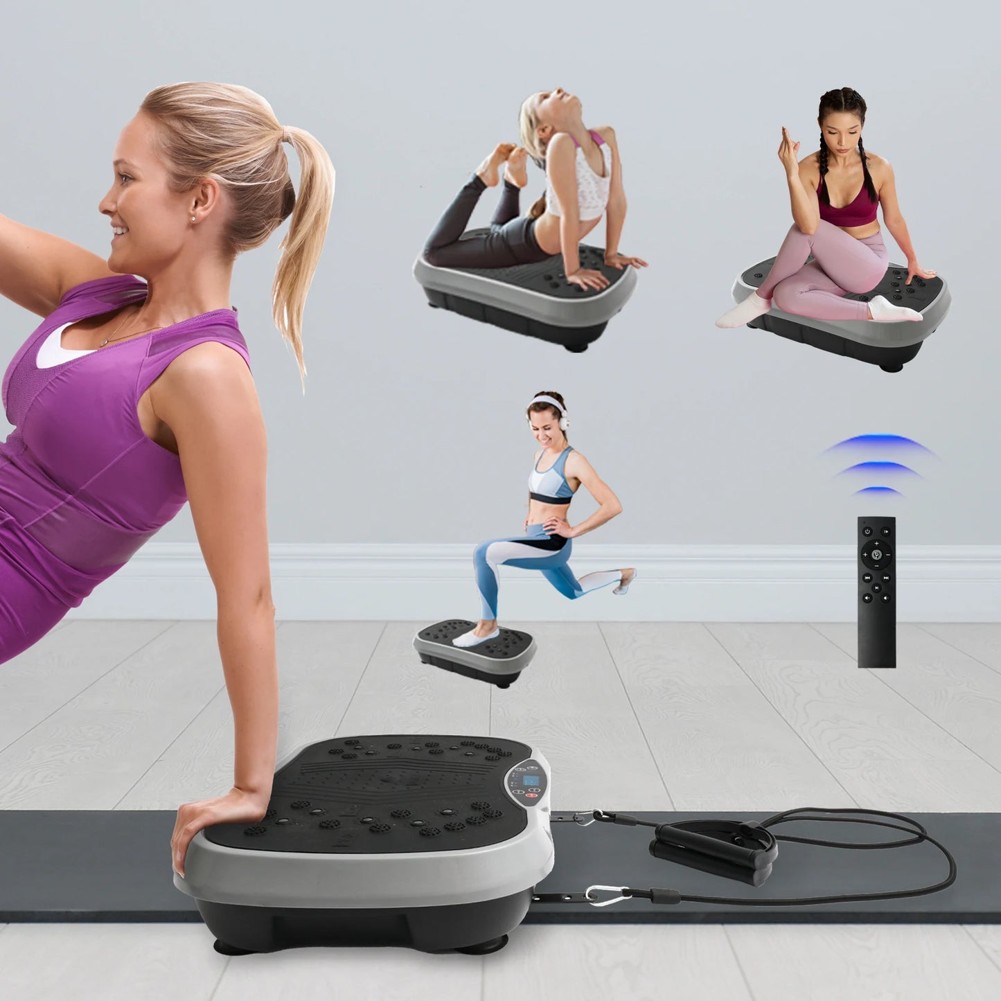 N Vibration Plate Exercise Machine Full Body Home Workout