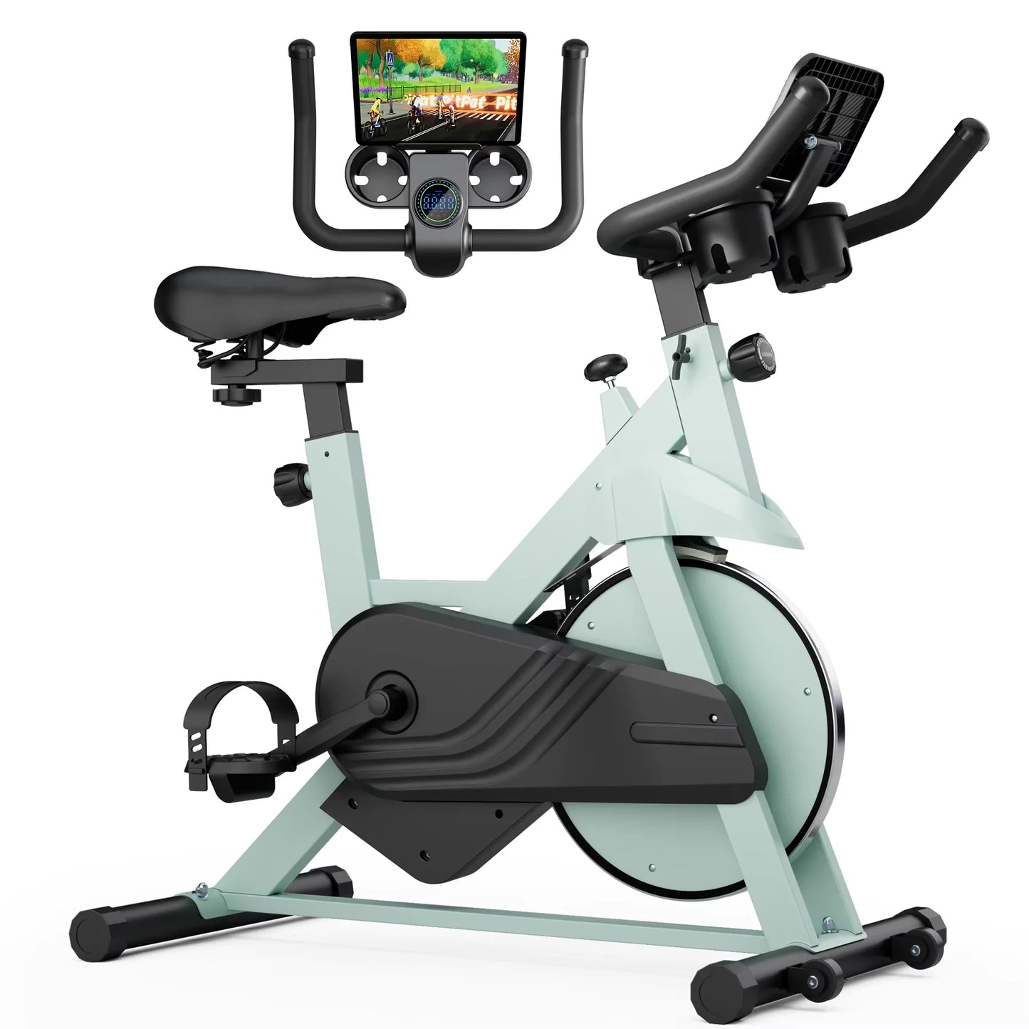 Superun Magnetic Resistance Low Noise Exercise Bike For Home Gym