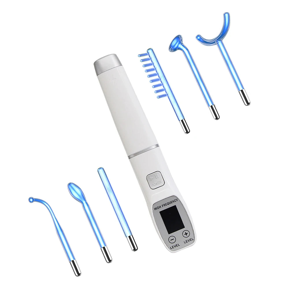 AOKO High Frequency Facial Machine Neon Screen EMS LED Therapy