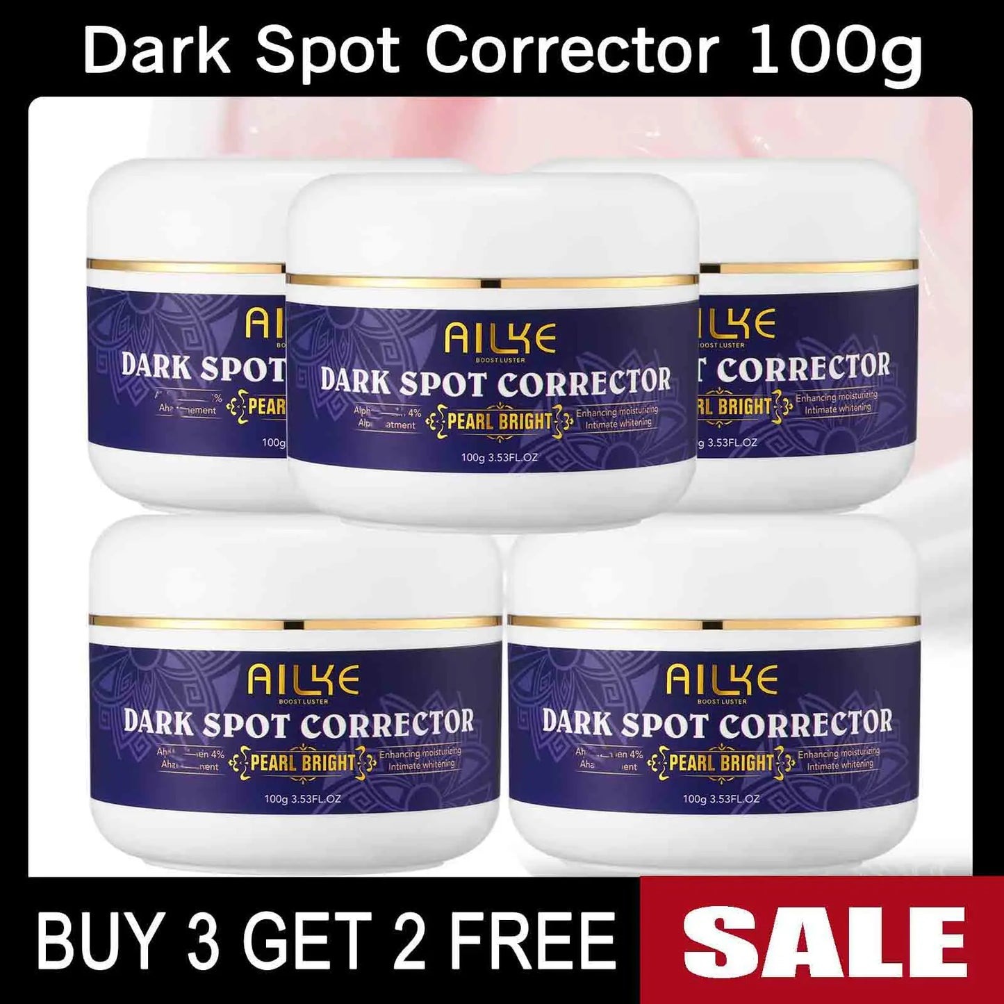 AILKE Double Glutathione Whitening Skin Care for Even Tone