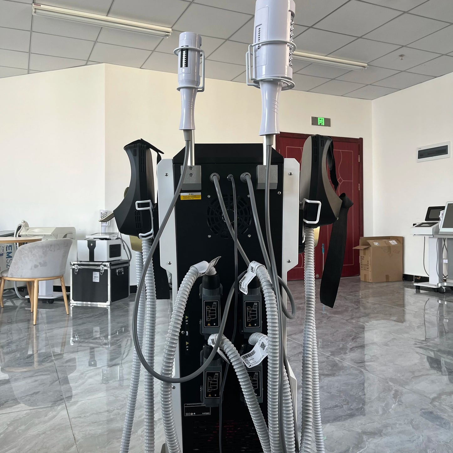 2 In 1 Bodybuilding Sculpting Machine For Butt Lift RF