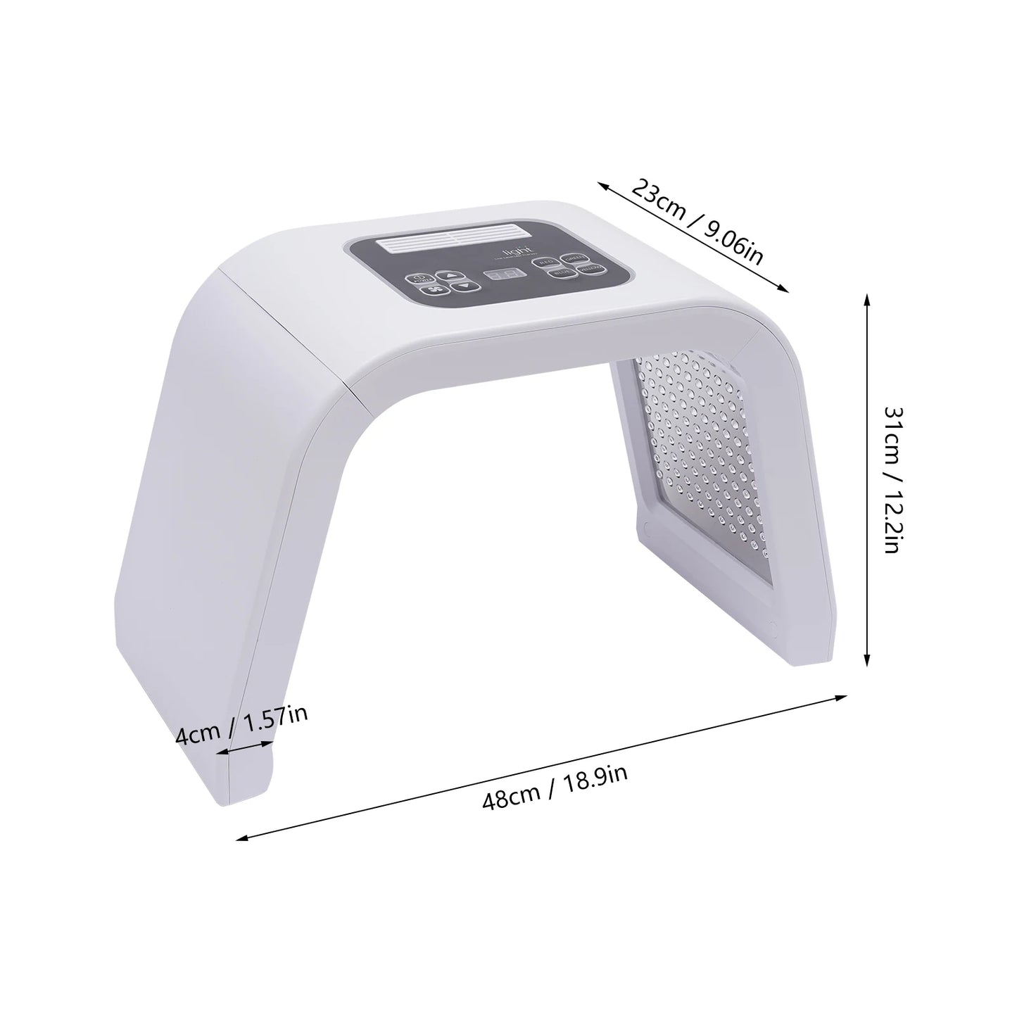 LED Facial Light Therapy Mask 7 in 1