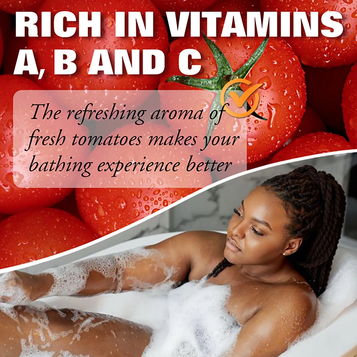 AILKE Organic Tomato Soap Bar Moisturizing Deep Clean For Face