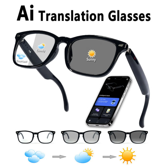Giinova Smart Translation Glasses With Open Ear Audio HD Calls