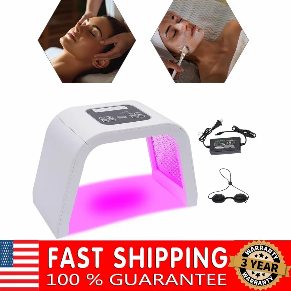 7in1 LED Face Mask Light Therapy For Skin Care Device