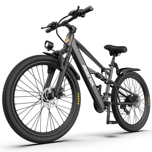 NONEM 750W Step Through Electric Bike for Adults with Suspension