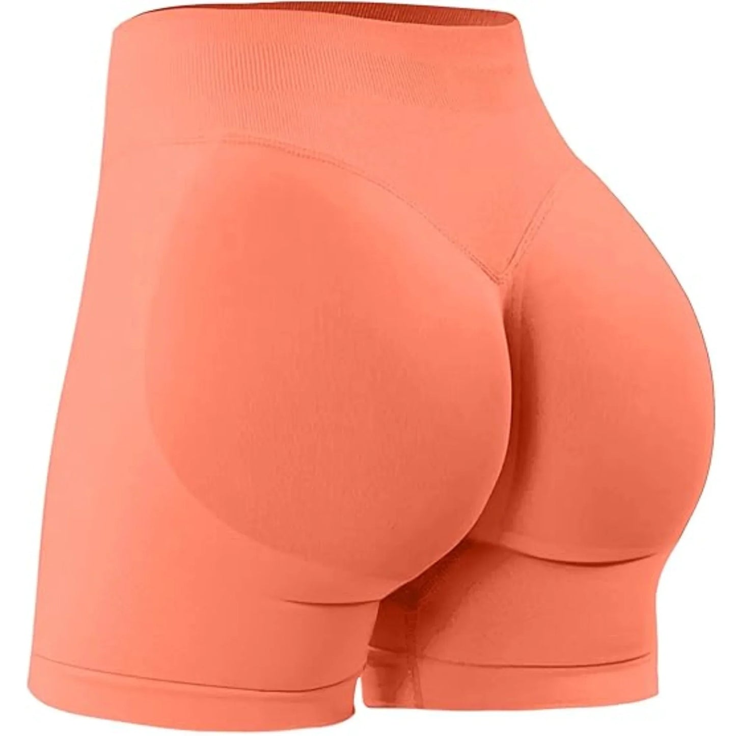 Women High Waist Yoga Shorts For Running And Fitness