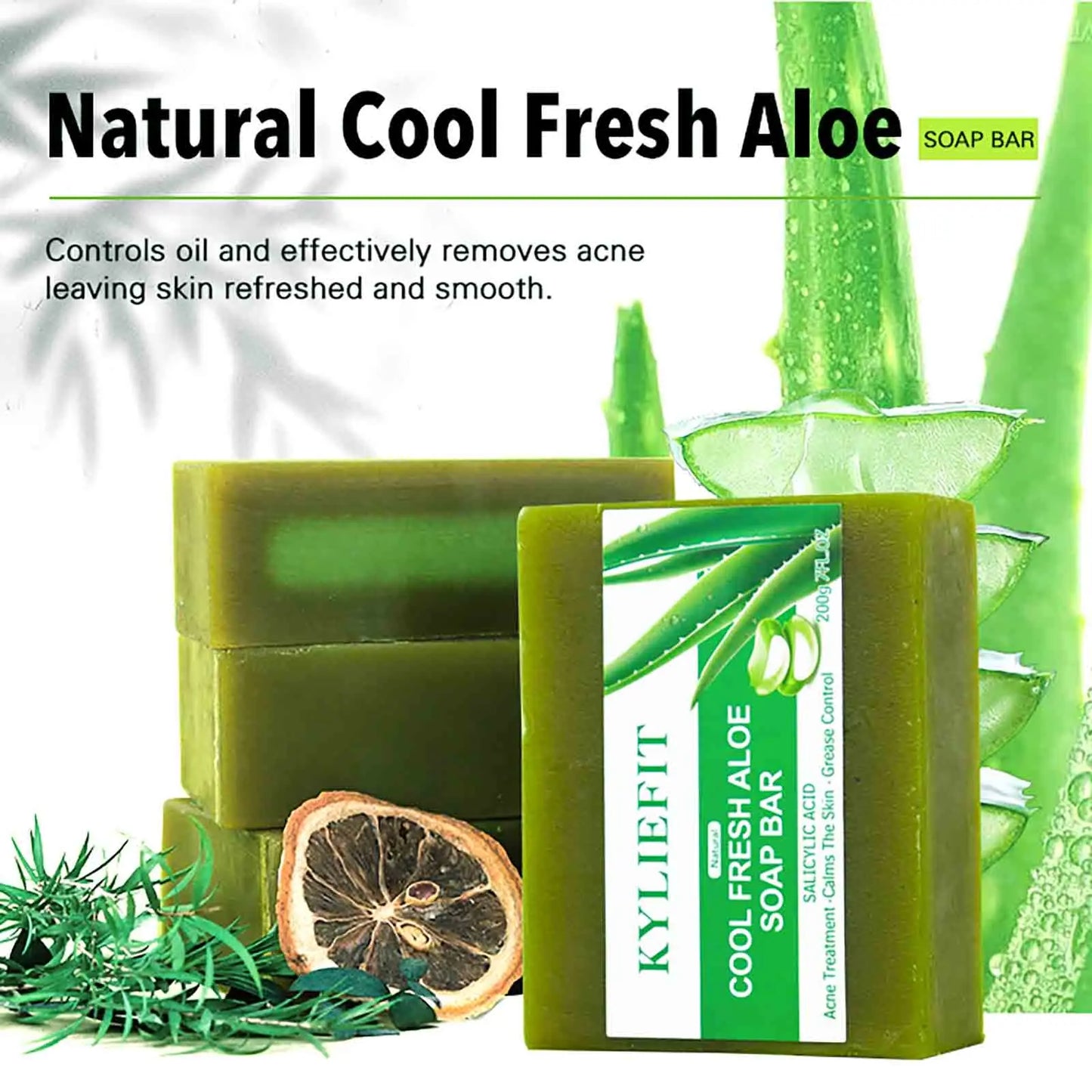 AILKE Aloe Vera Whitening Soap for Radiant Clear Skin