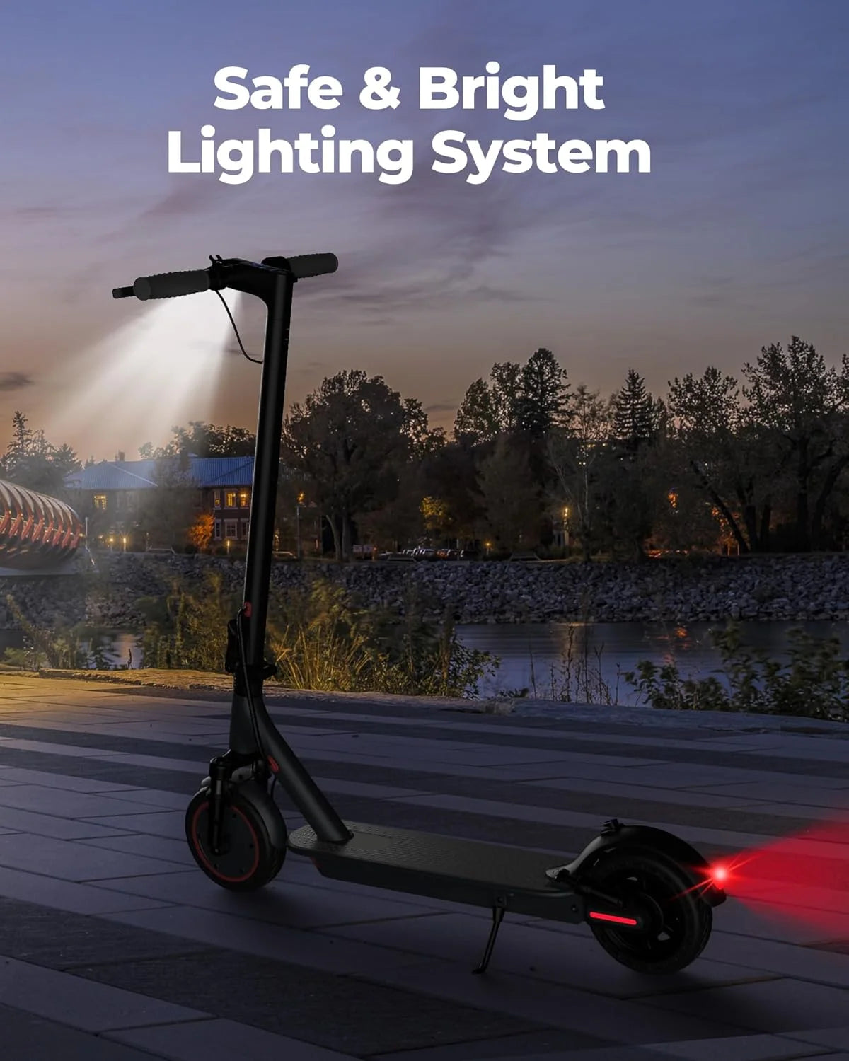 AOVOPRO AP07 Electric Scooter Foldable With Smart App Control