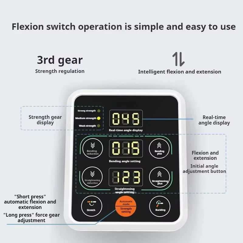 Intelligent Lower Limb Rehabilitation Device For Knee Flexion Therapy