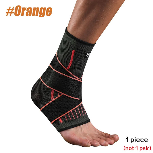 Ankle Brace Compression Sleeve Adjustable Support For Injury Recovery
