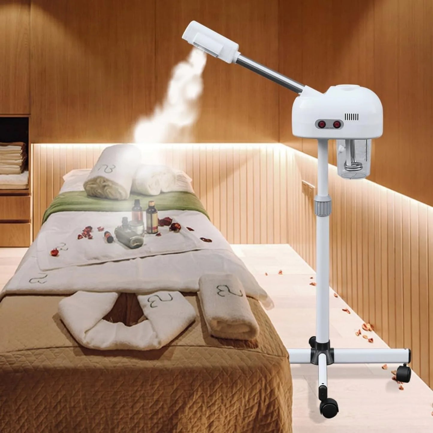Bymaocar Facial Steamer With 360 Degree Rotating Nozzle