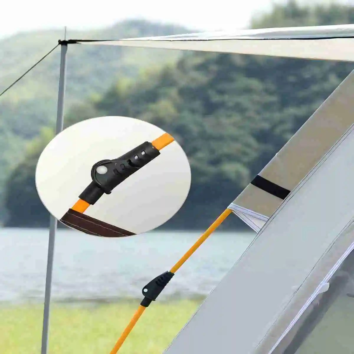 Pakicetus Outdoor Automatic Tent With Rainproof Design Two Door
