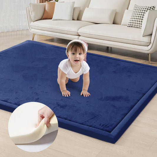 Huloo Sleep Memory Foam Play Mat Carpet For Living Room