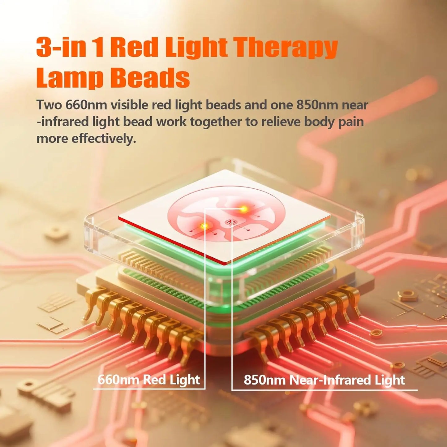 KTSD Red Light Therapy Belt Body Anti Aging Skin Care