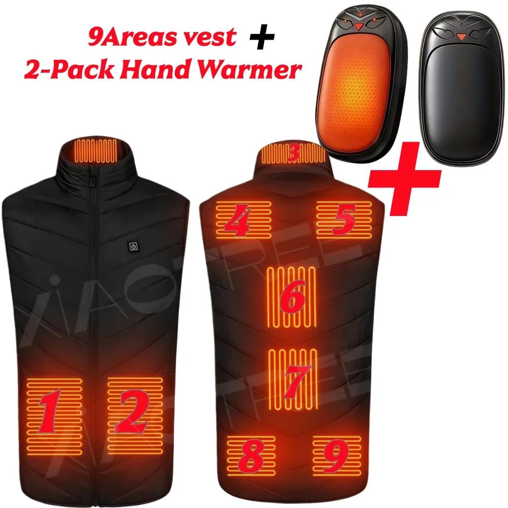 XIAOTREECN Heated Vest USB Electric Warmer For Camping And Hunting