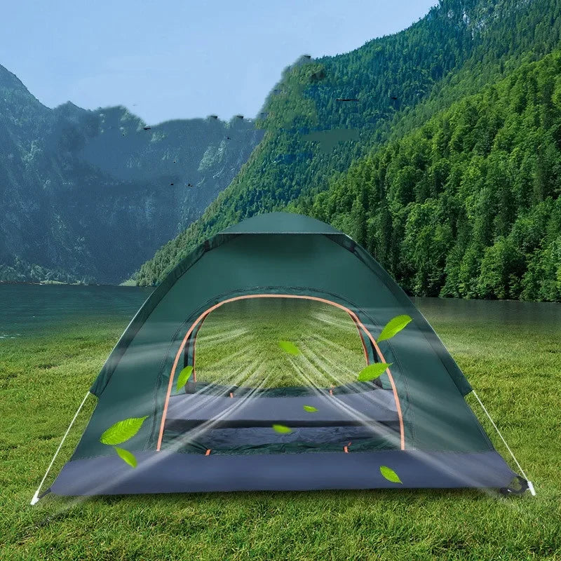 Outdoor Pop Up Tent Waterproof Automatic Setup Shelter UV Protection
