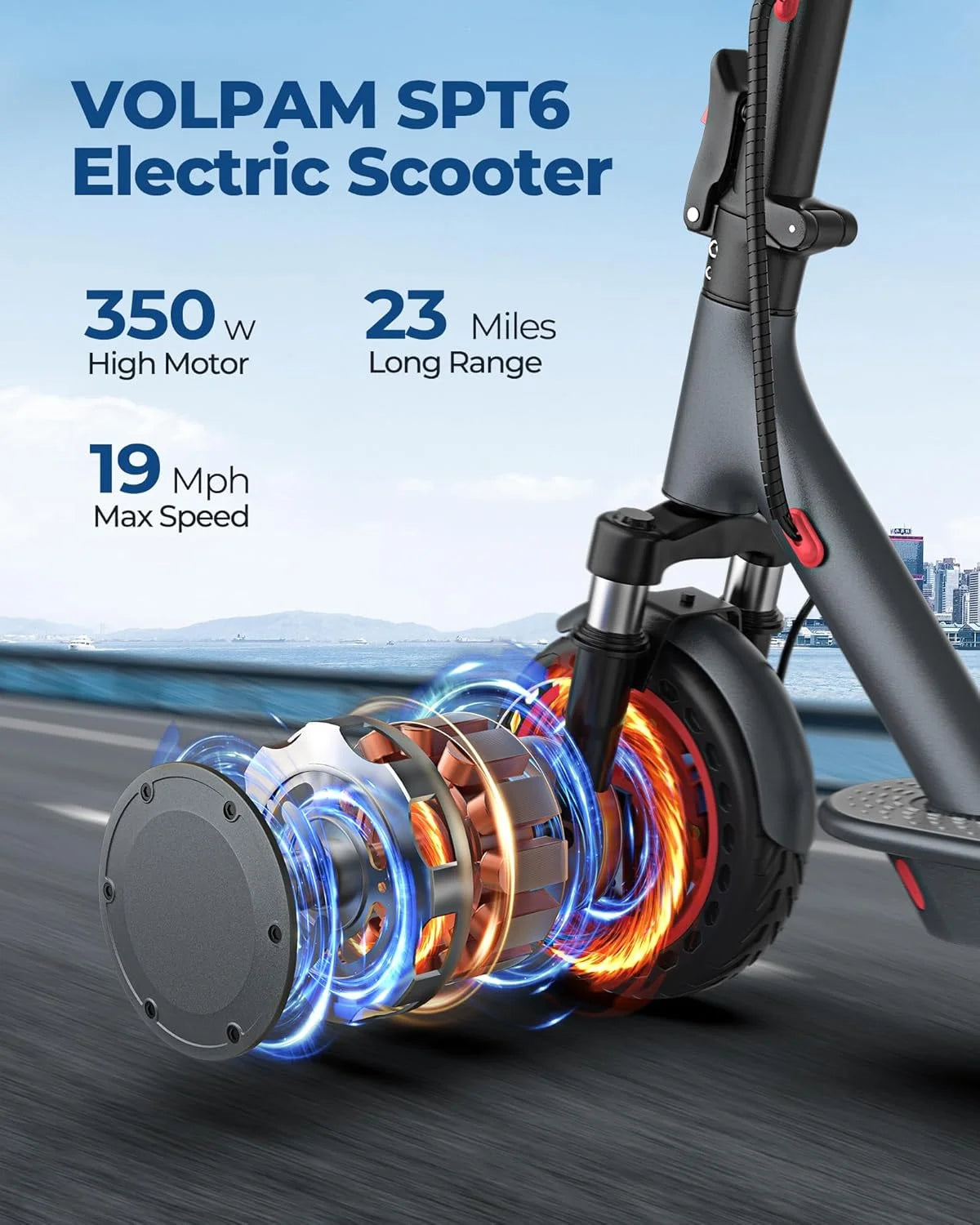 AOVOPRO AP07 Electric Scooter Foldable With Smart App Control