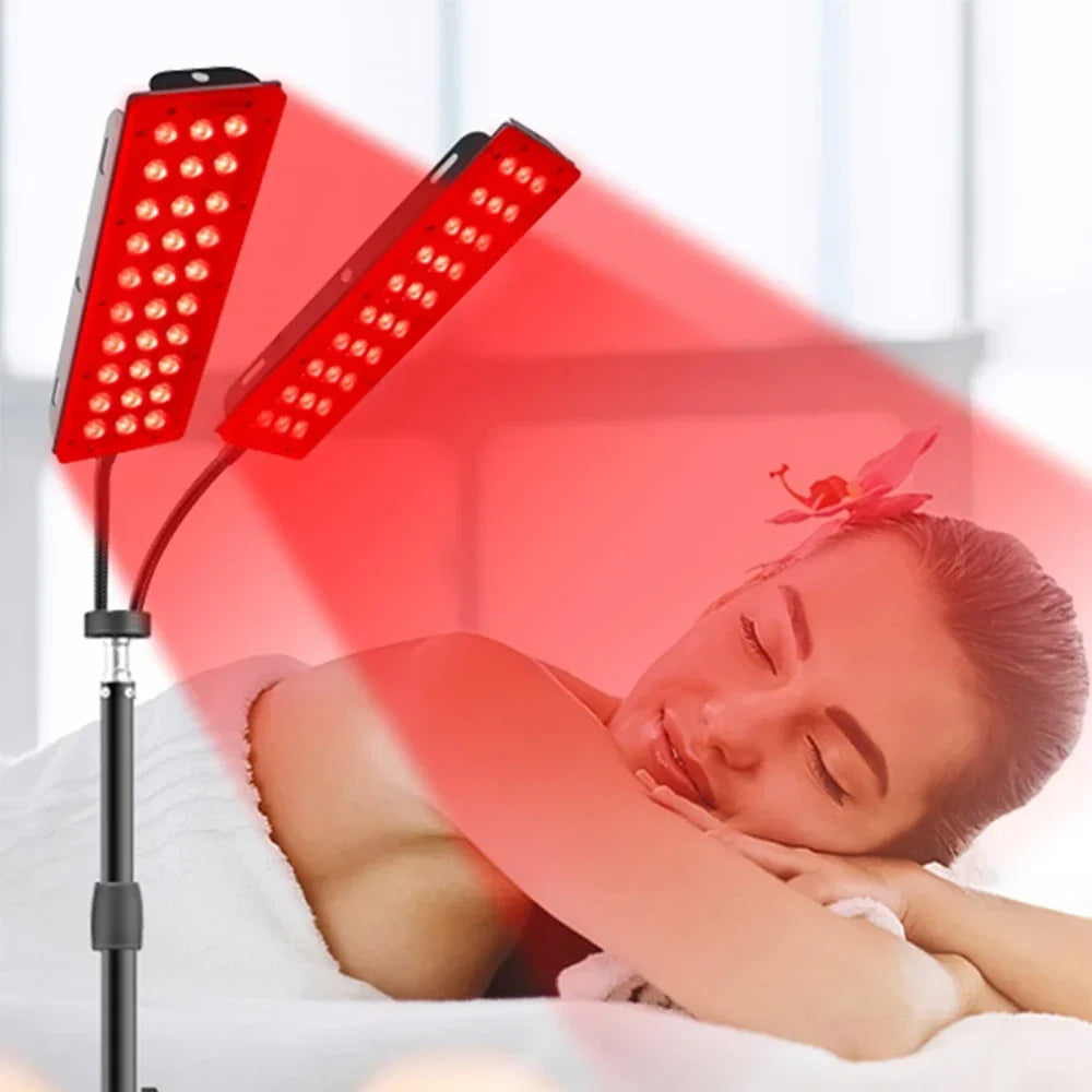Astarexin Double Heads LED Near Infrared Light Therapy Lamp