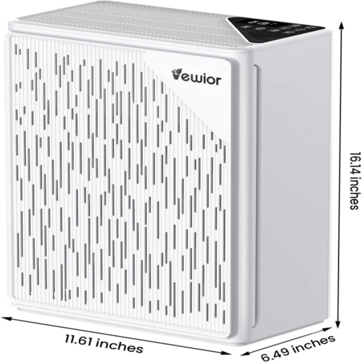 RecabLeght H13 True HEPA Air Purifier For Bedroom PM25 Sensor