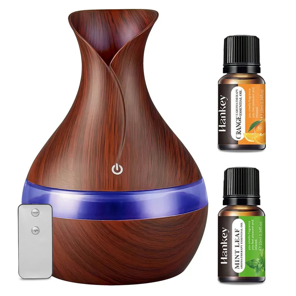 LISM 2 Pack Essential Oil Diffuser Ultra Quiet Humidifier USB Powered