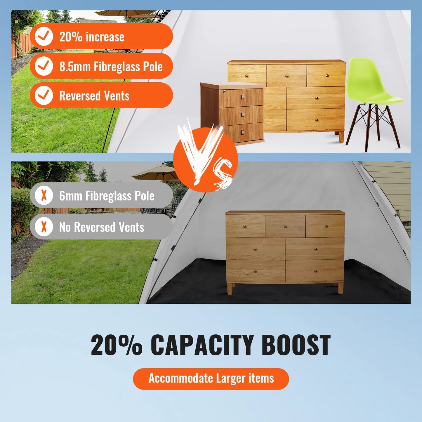 SucceBuy Portable Paint Booth Shelter Foldable Spray Tent for DIY