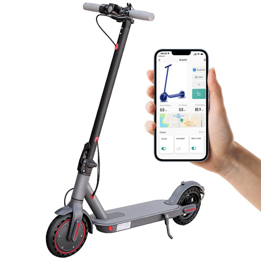 Ladped Electric Scooter 350W 19MPH With App Control
