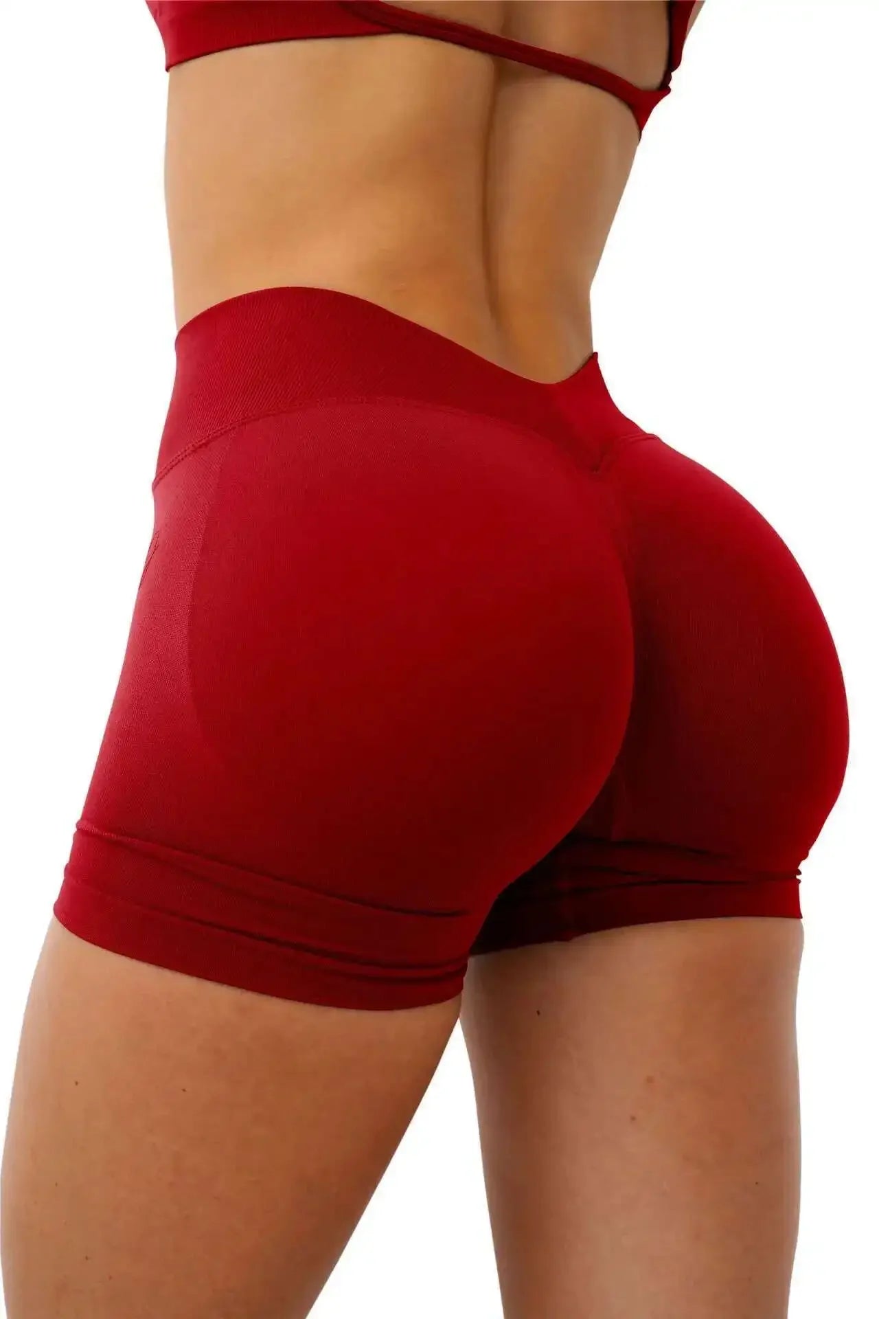 Womens High Waist Gym Shorts Leggings For Yoga And Running