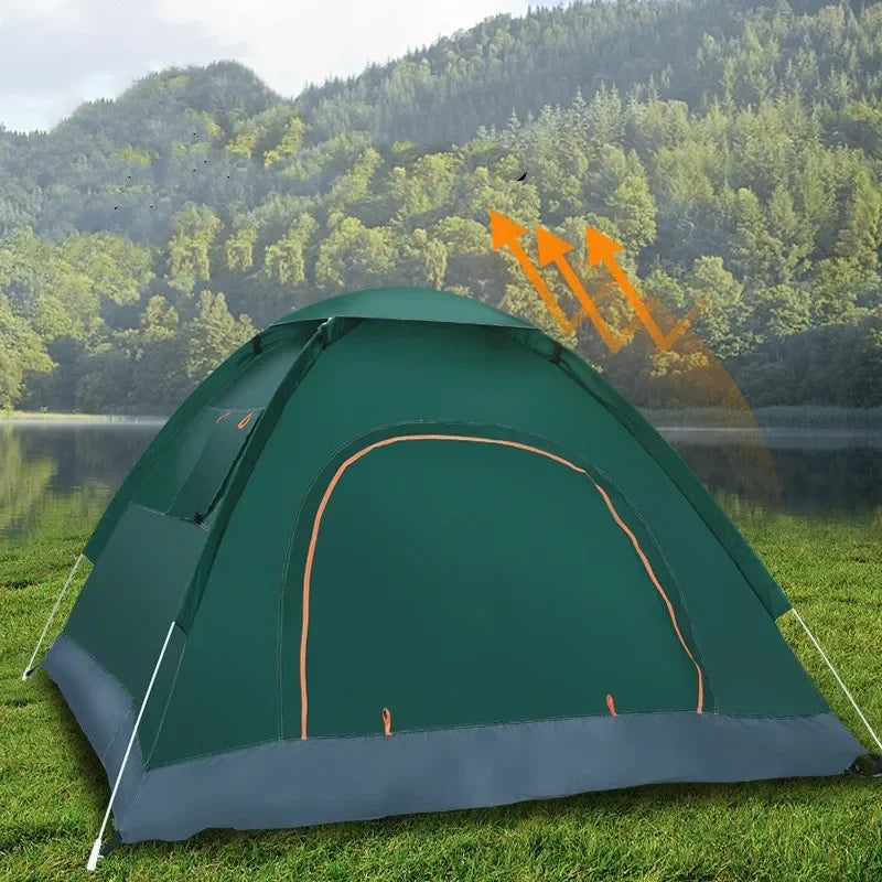 Outdoor Pop Up Tent Waterproof Automatic Setup Shelter UV Protection