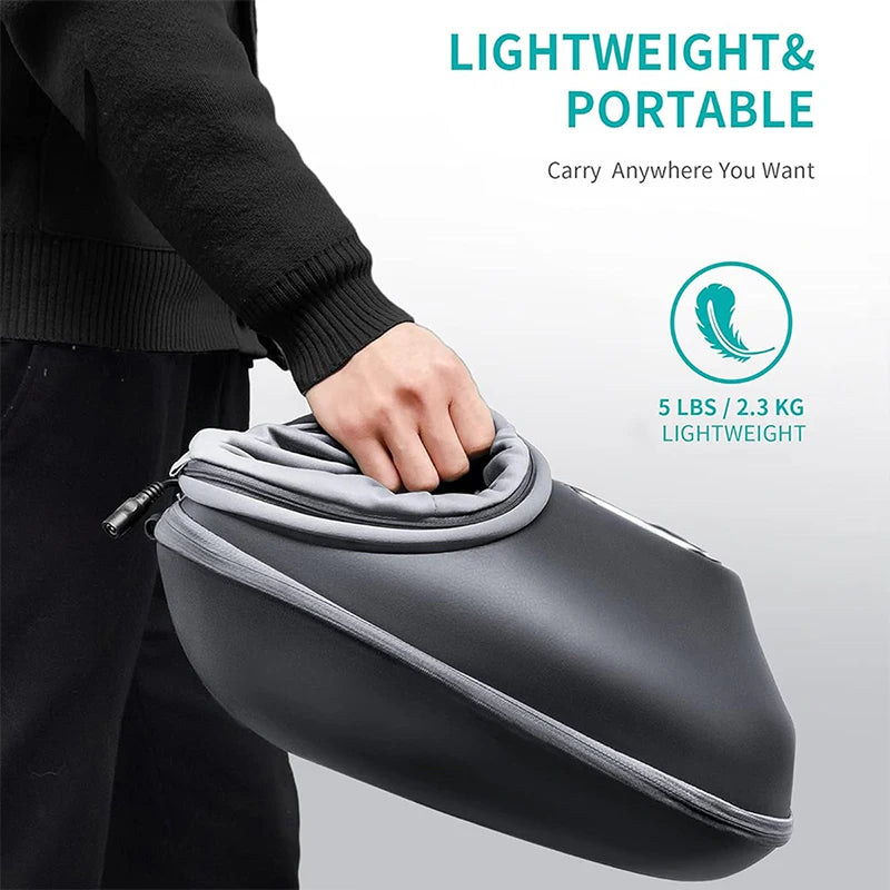 Nekteck Foot Massager Air Compression Heating Shiatsu Kneading Roller