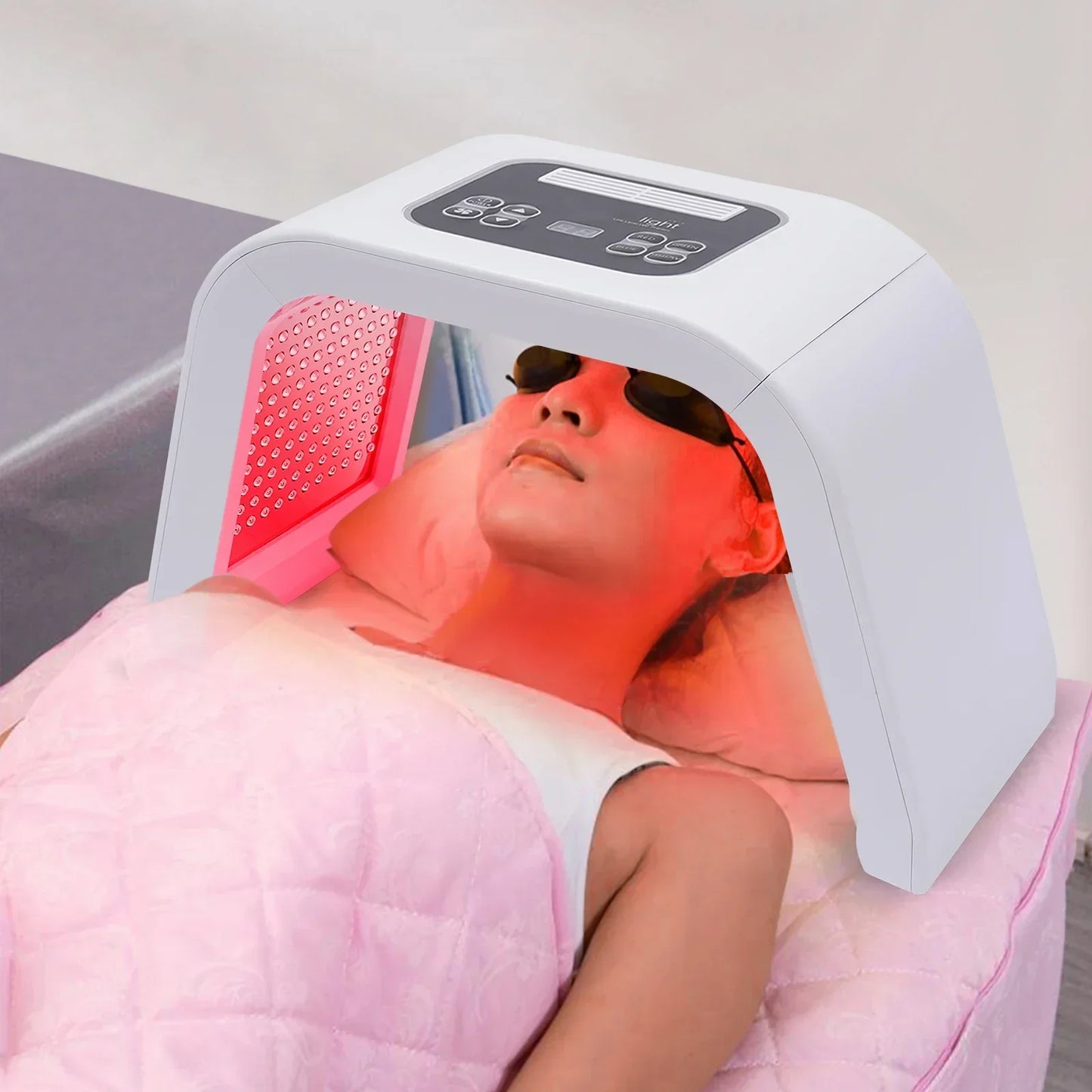 7in1 LED Face Mask Light Therapy For Skin Care Device