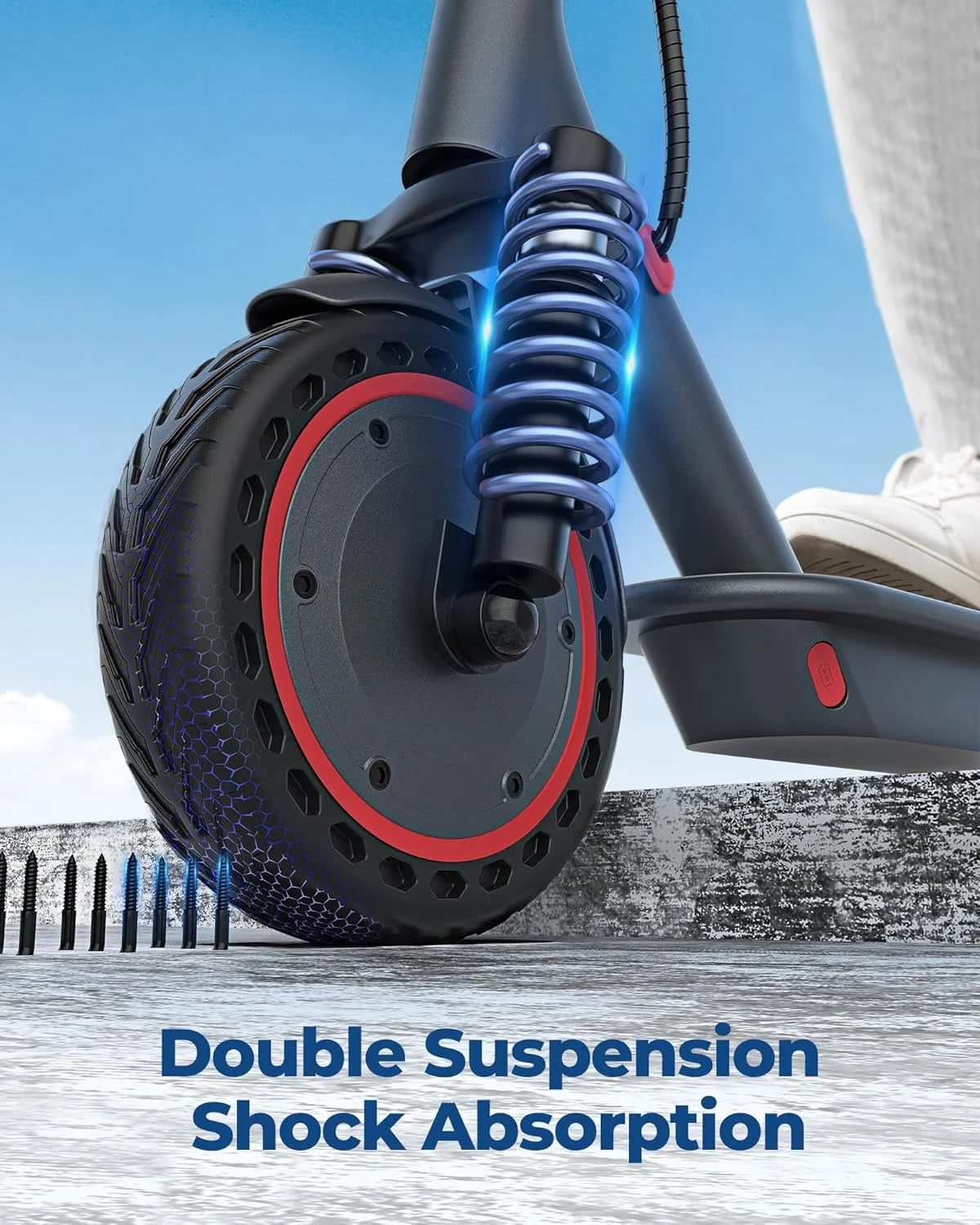 AOVOPRO AP07 Electric Scooter Foldable With Smart App Control