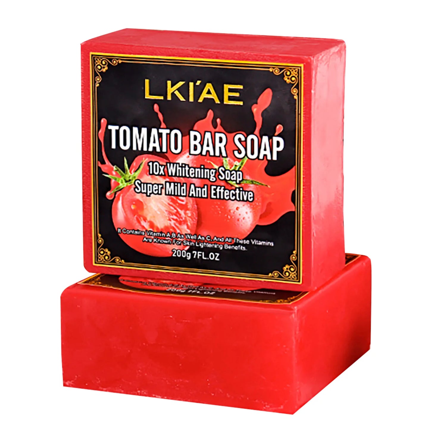 AILKE Organic Tomato Soap Bar Moisturizing Deep Clean For Face