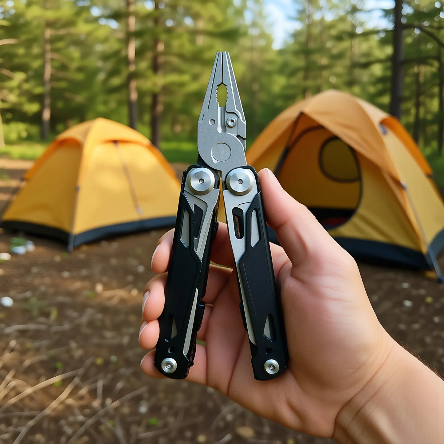 27 In 1 Stainless Multitool Pliers Survival Tool With Screwdriver