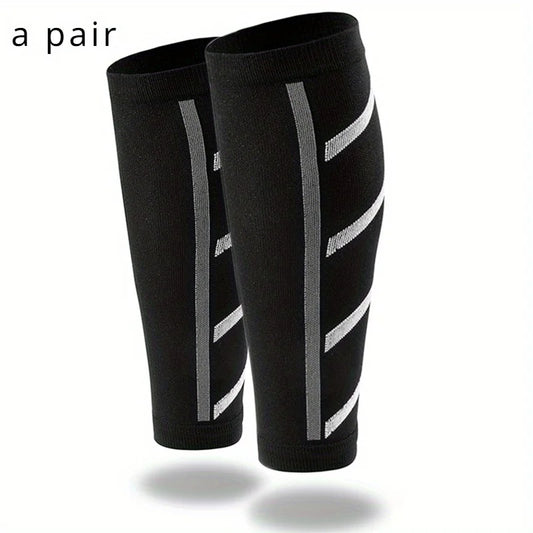 Compression Calf Sleeves With UV Protection Breathable For Basketball