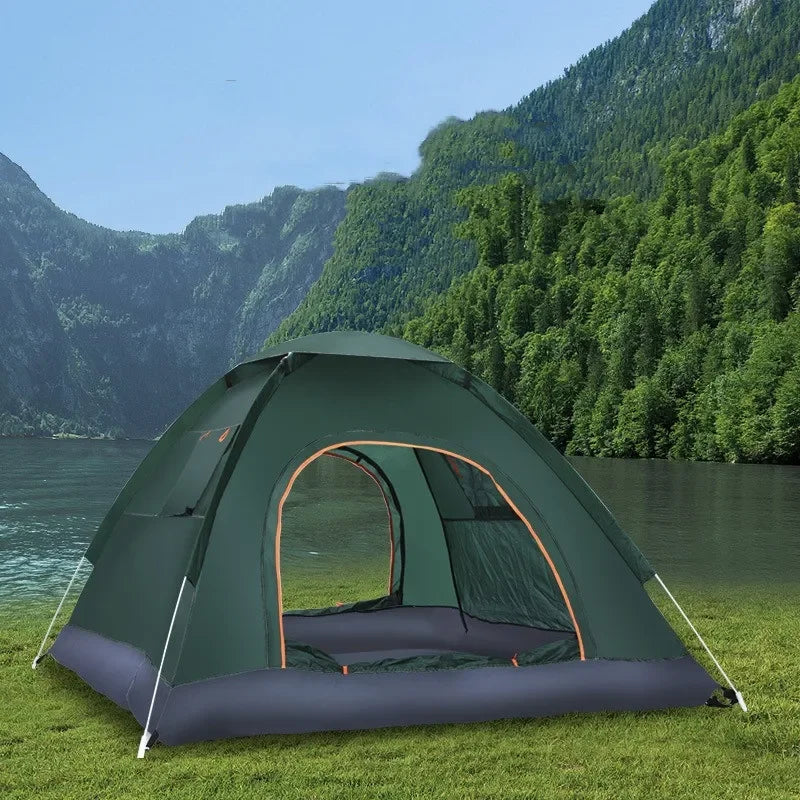 Outdoor Pop Up Tent Waterproof Automatic Setup Shelter UV Protection
