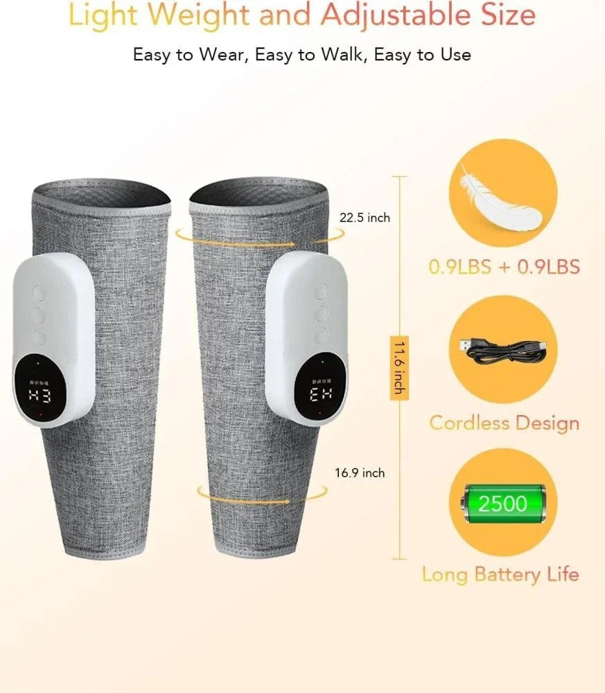 360 Degree Leg Massager With Air Compression And Heat